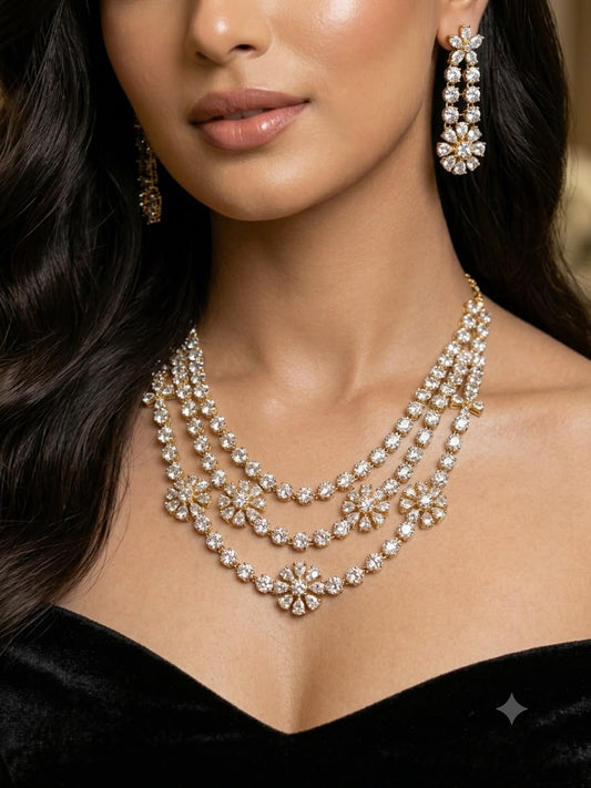 Crystal Clear Cubic Zircons Set