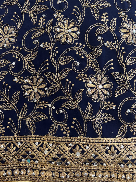 Georgette unstitched suit