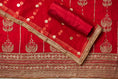 Load image into Gallery viewer, Unstitched Georgette Embroidered Suit
