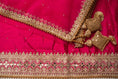 Load image into Gallery viewer, Unstitched Silk Dimante Work Suit

