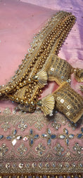 Load image into Gallery viewer, Unstitched Silk Dimante Work Suit
