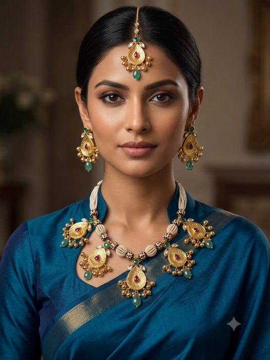 Kundan Necklace Set