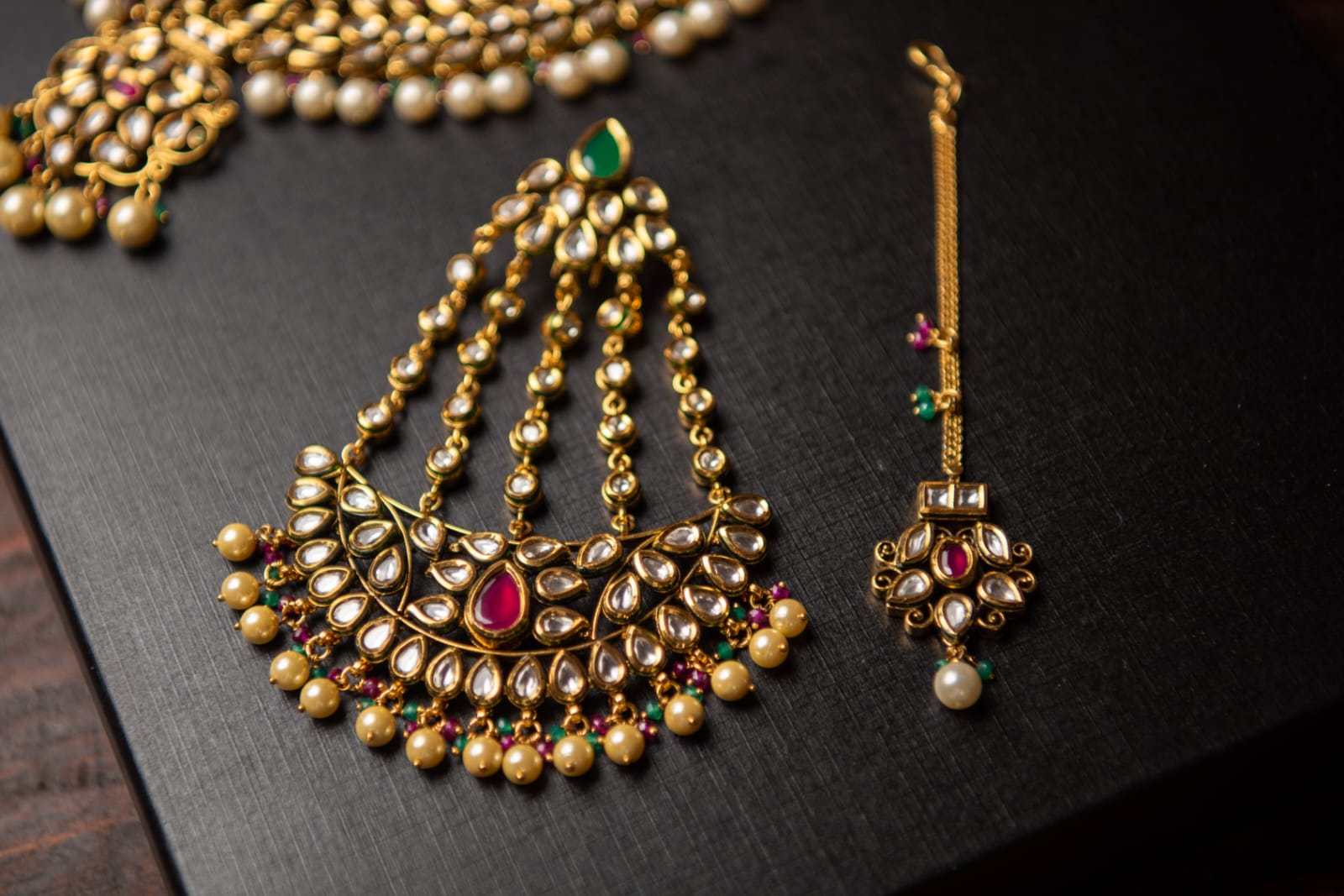 Kundan Necklace Set