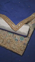 Load and play video in Gallery viewer, Unstitched Georgette Suits
