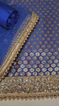 Load and play video in Gallery viewer, Unstitched Brocade Suit
