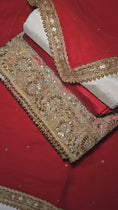 Load and play video in Gallery viewer, Unstitched Georgette Suits
