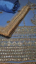 Load and play video in Gallery viewer, Unstitched Georgette Embroidered Suit
