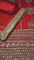 Load and play video in Gallery viewer, Unstitched Georgette Embroidered Suit
